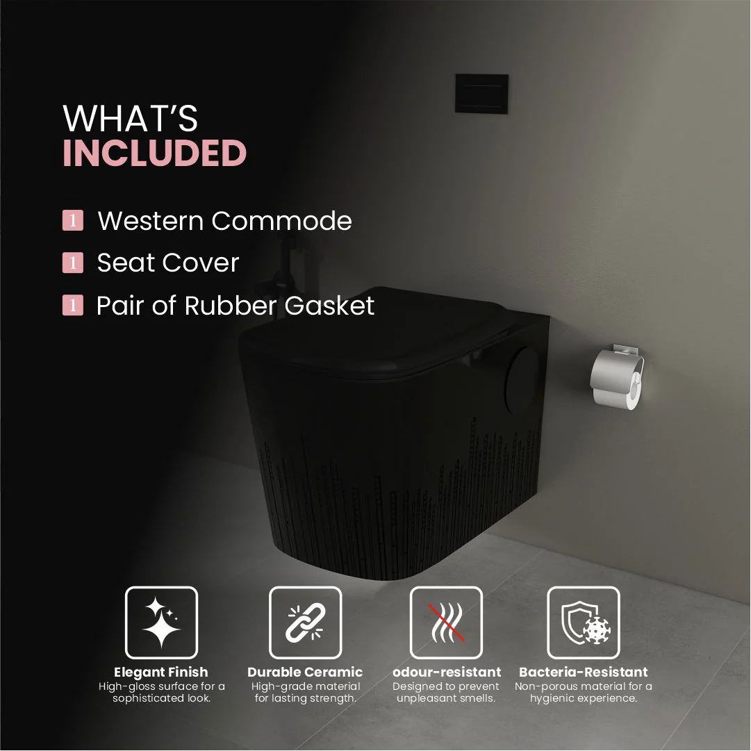 Designer Western Commode (Moon WH 32) - Image 5