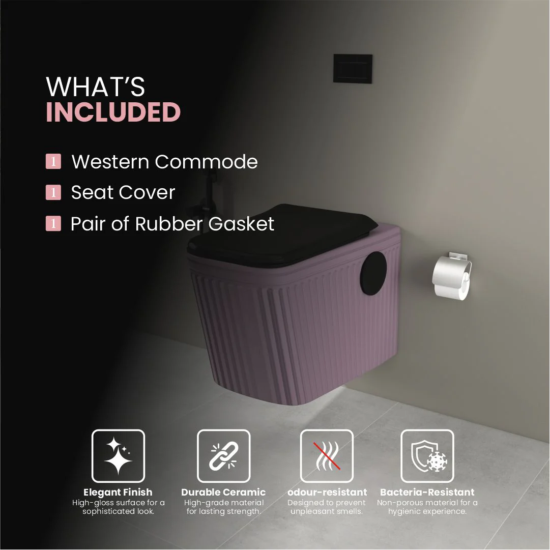 Designer Western Commode (Moon WH 34) - Image 5
