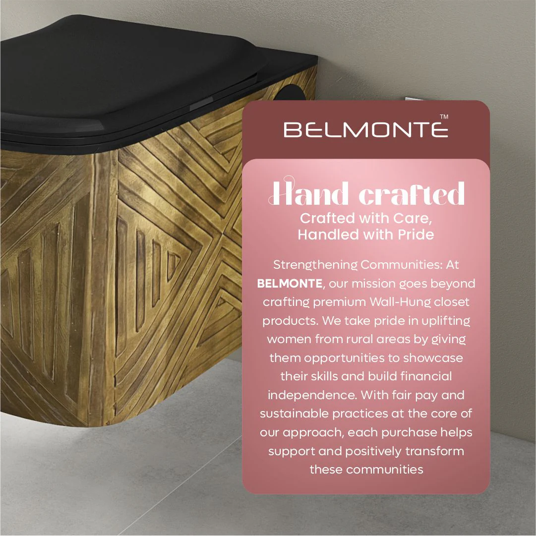 Designer Western Commode (Moon WH 36) - Image 10