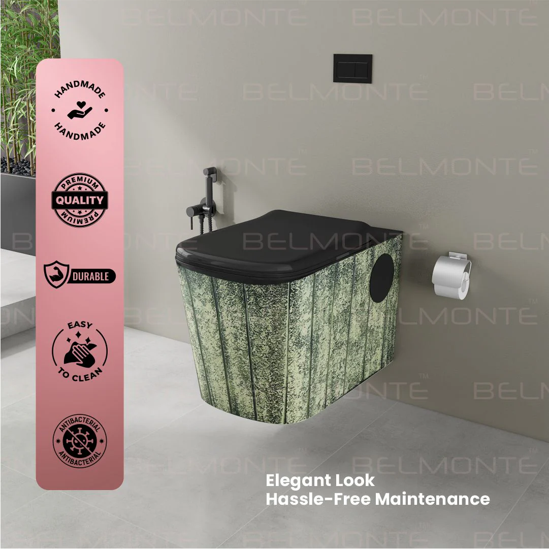 Designer Western Commode (Moon WH 40) - Image 6