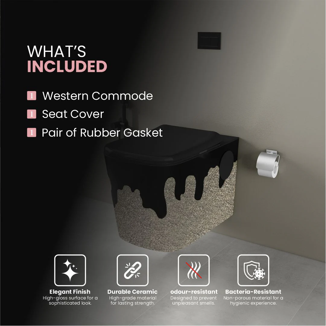 Designer Western Commode (Moon WH 41) - Image 5