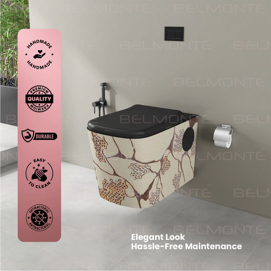 Designer Western Commode (Moon WH 42) - Image 6