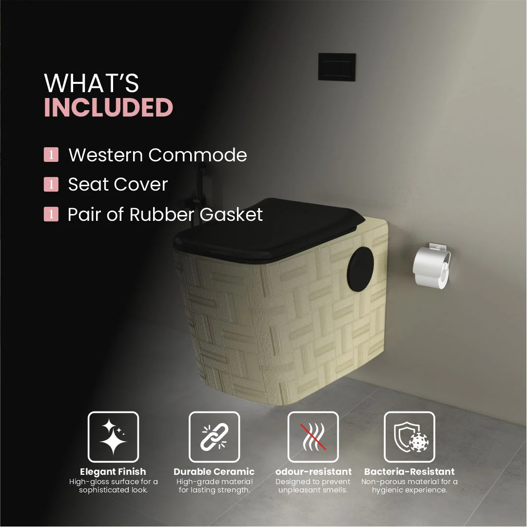 Designer Western Commode (Moon WH 46) - Image 5