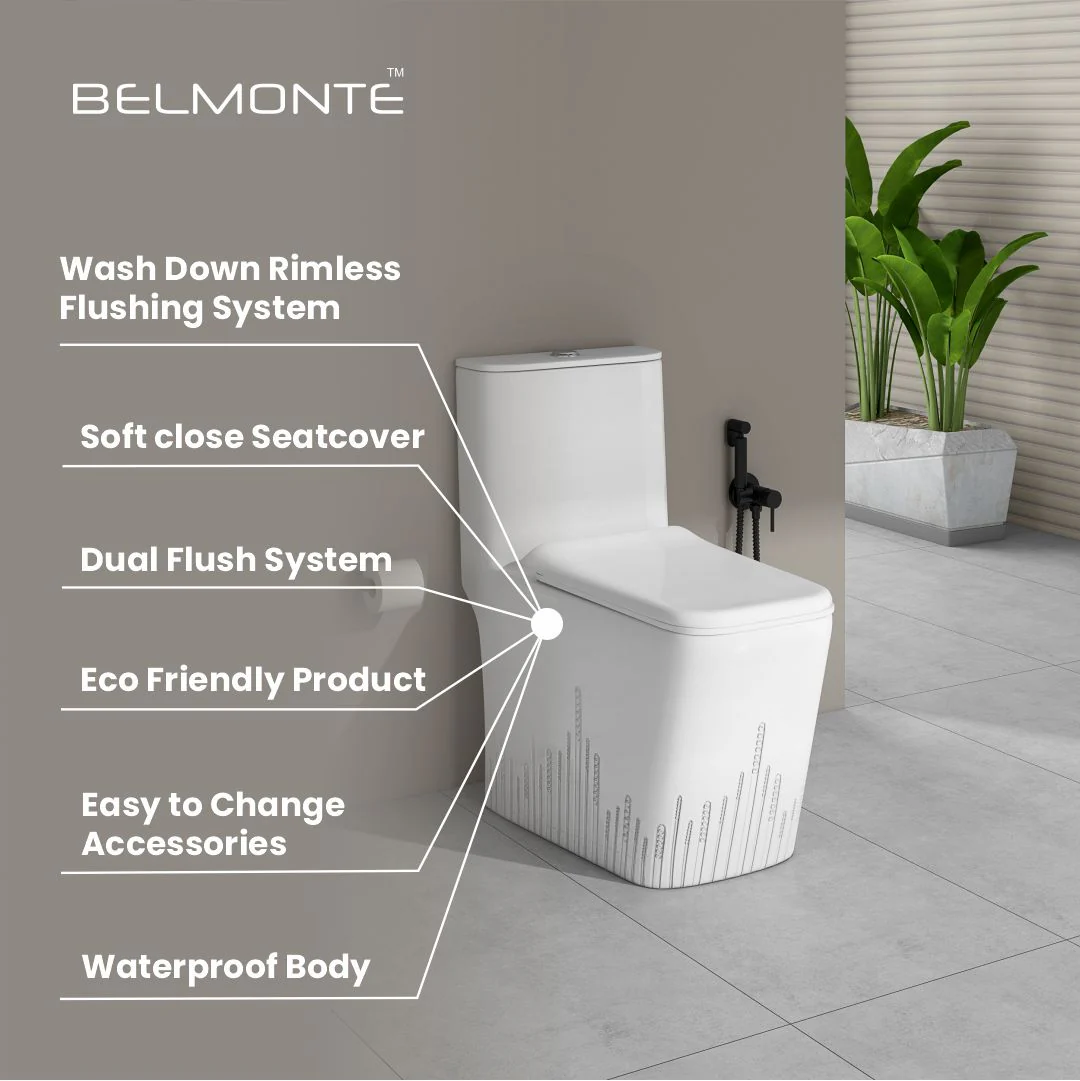 Designer Western Toilet (Opal OP 08) - Image 3