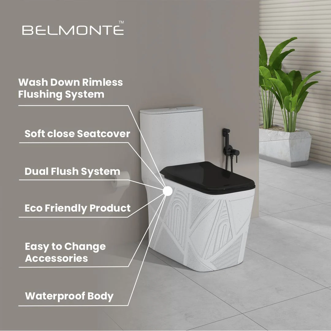 Designer Western Toilet (Opal OP 18) - Image 3