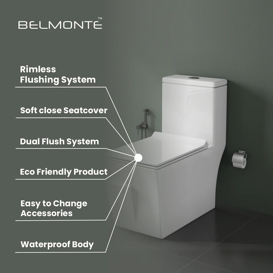 Single Piece Water Closet (Cuba) - Image 2