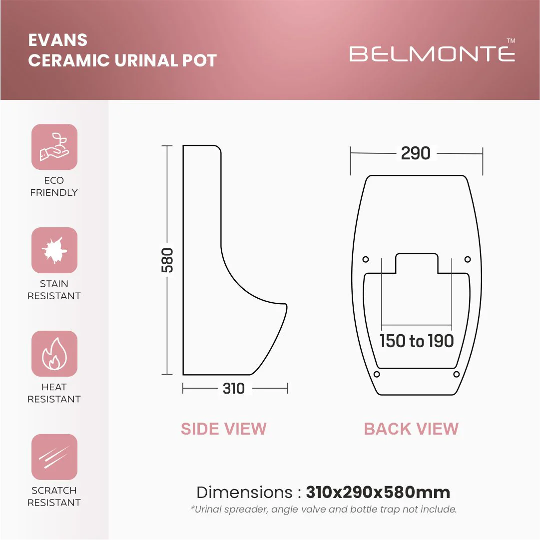 Urinal (Evans - Black) - Image 2