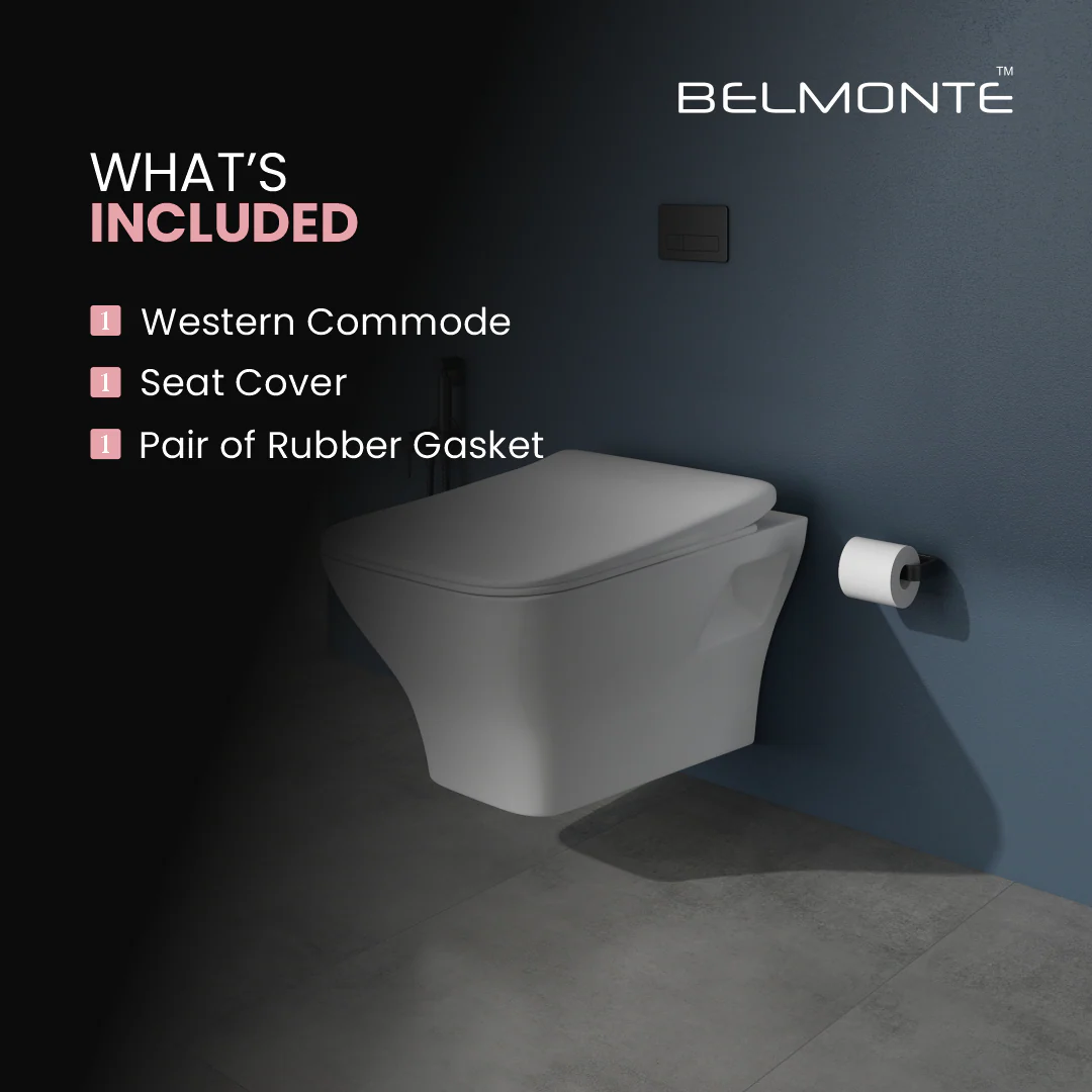 Wall Hung Commode (Neon) - Image 6