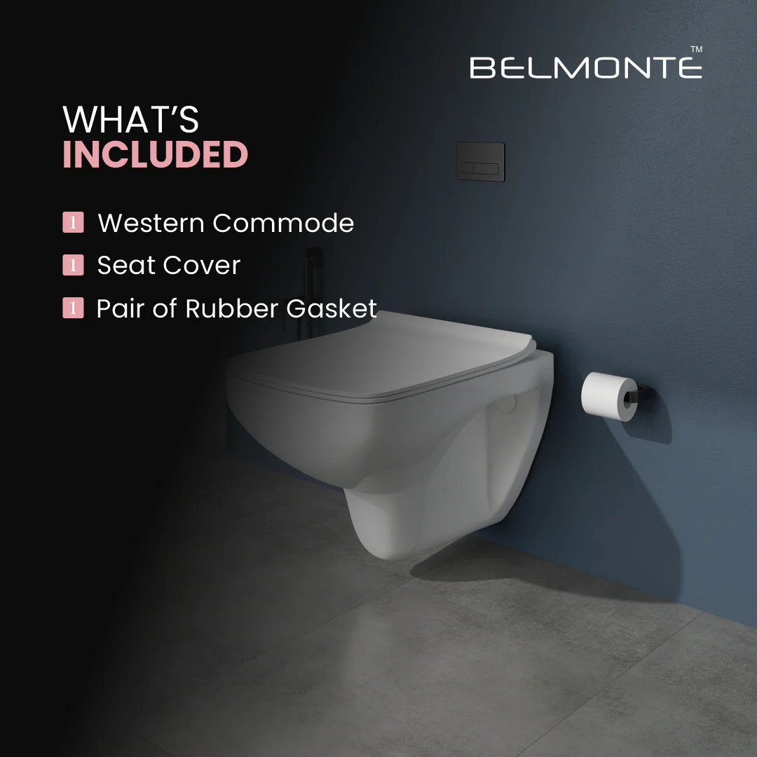 Wall Hung Toilet (Cera) - Image 5
