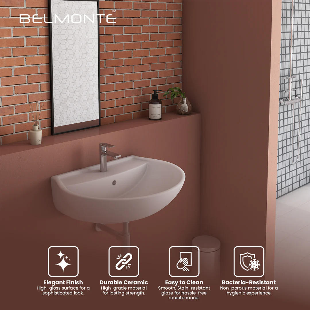 Wall Mounted Basin (Simi) - Image 3