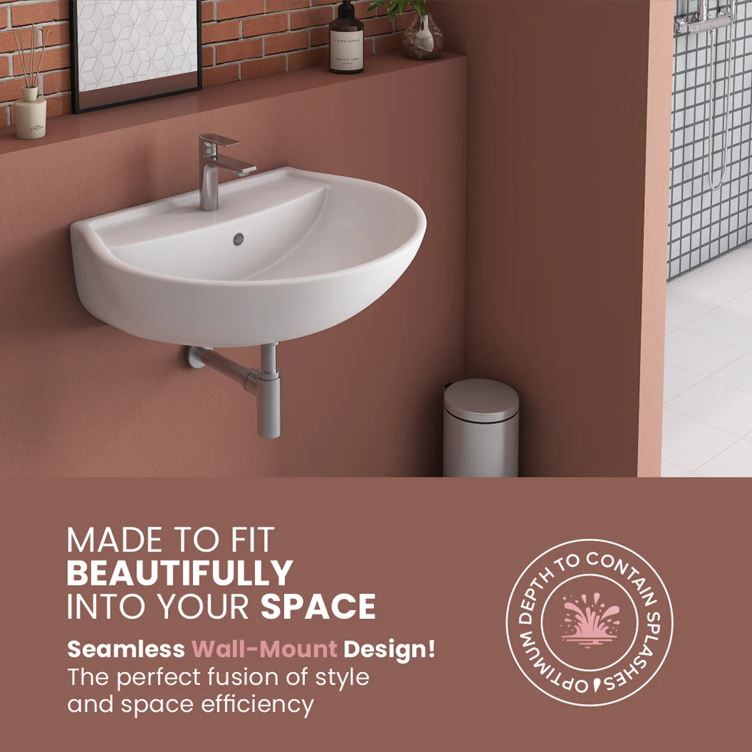 Wall Mounted Basin (Simi) - Image 4
