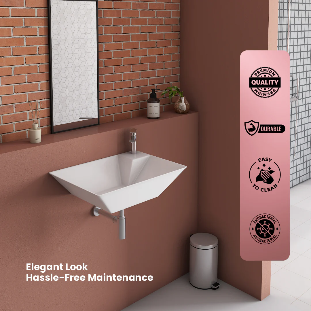 Wall Mounted Wash Basin (Jex) - Image 2