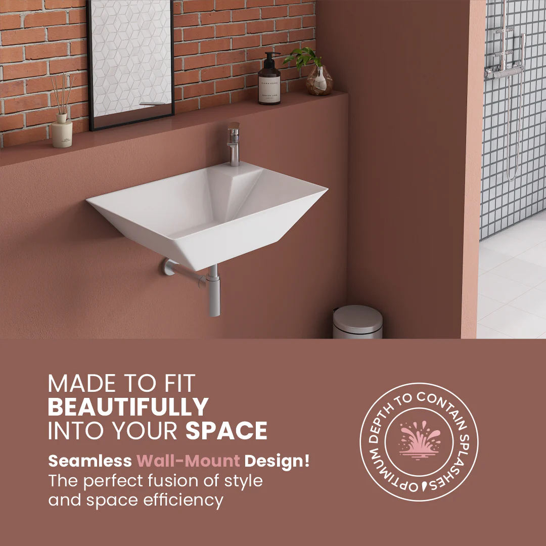 Wall Mounted Wash Basin (Jex) - Image 3