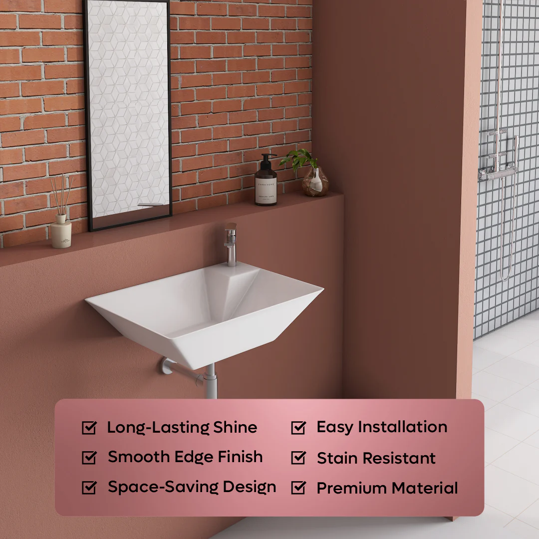 Wall Mounted Wash Basin (Jex) - Image 4