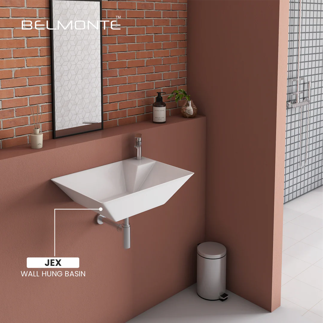 Wall Mounted Wash Basin (Jex) - Image 6