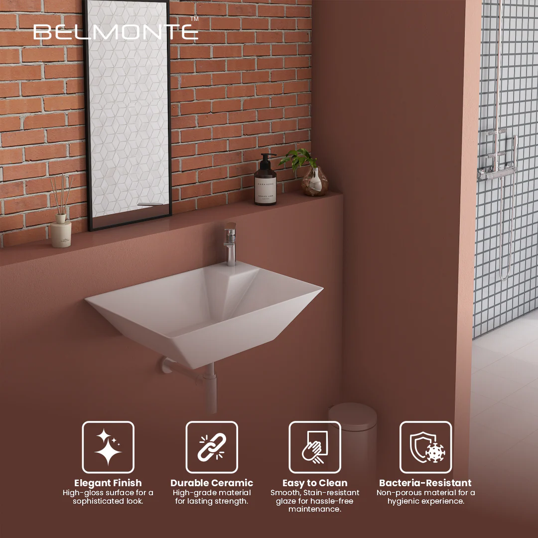 Wall Mounted Wash Basin (Jex) - Image 8