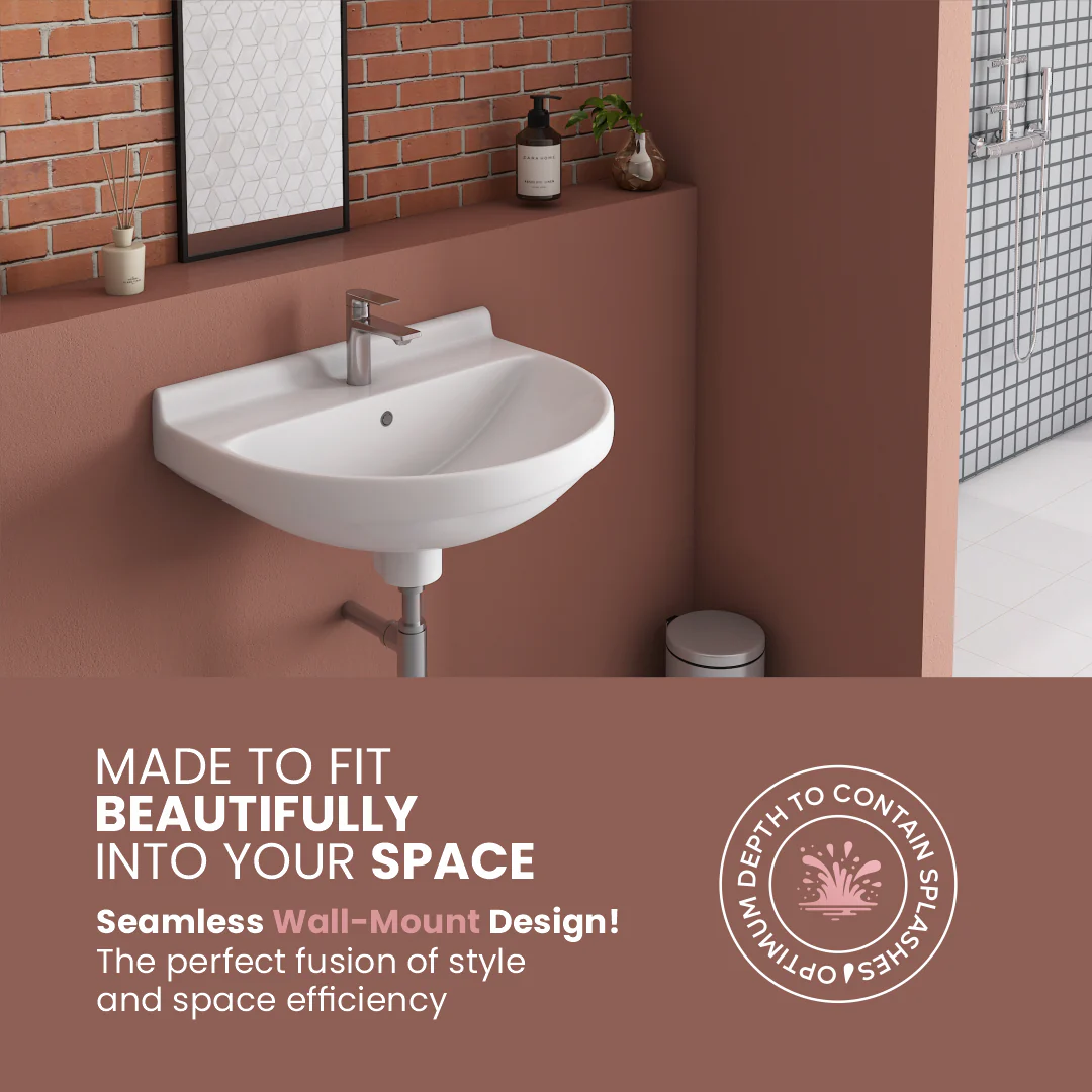 Wall Mounted Wash Basin (Jonca) - Image 3