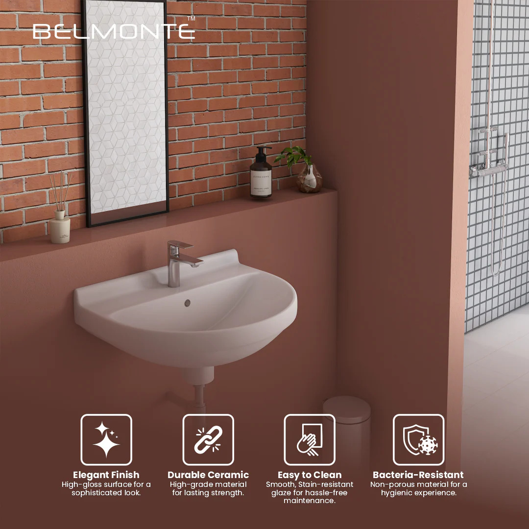 Wall Mounted Wash Basin (Jonca) - Image 8