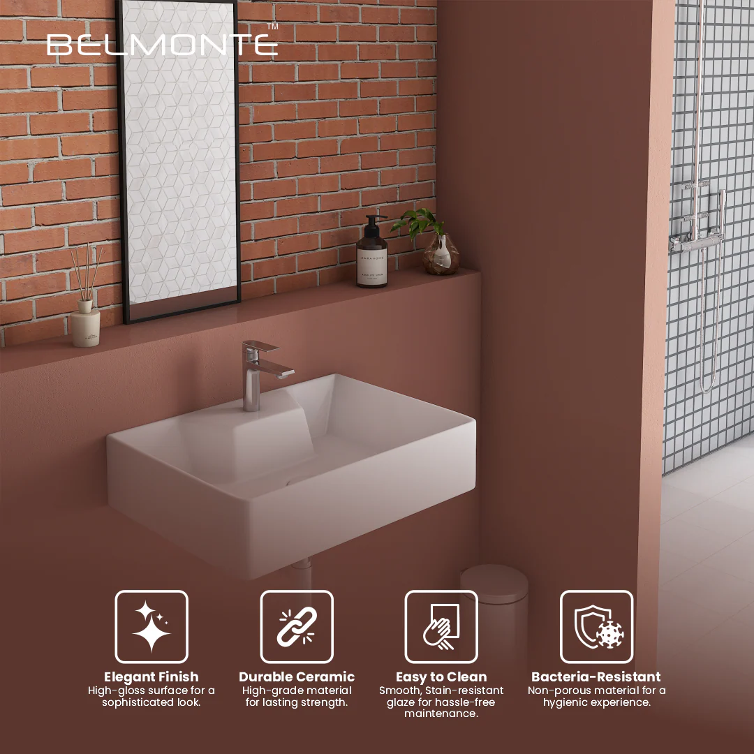 Wall Mounted Wash Basin (Lorenz) - Image 2