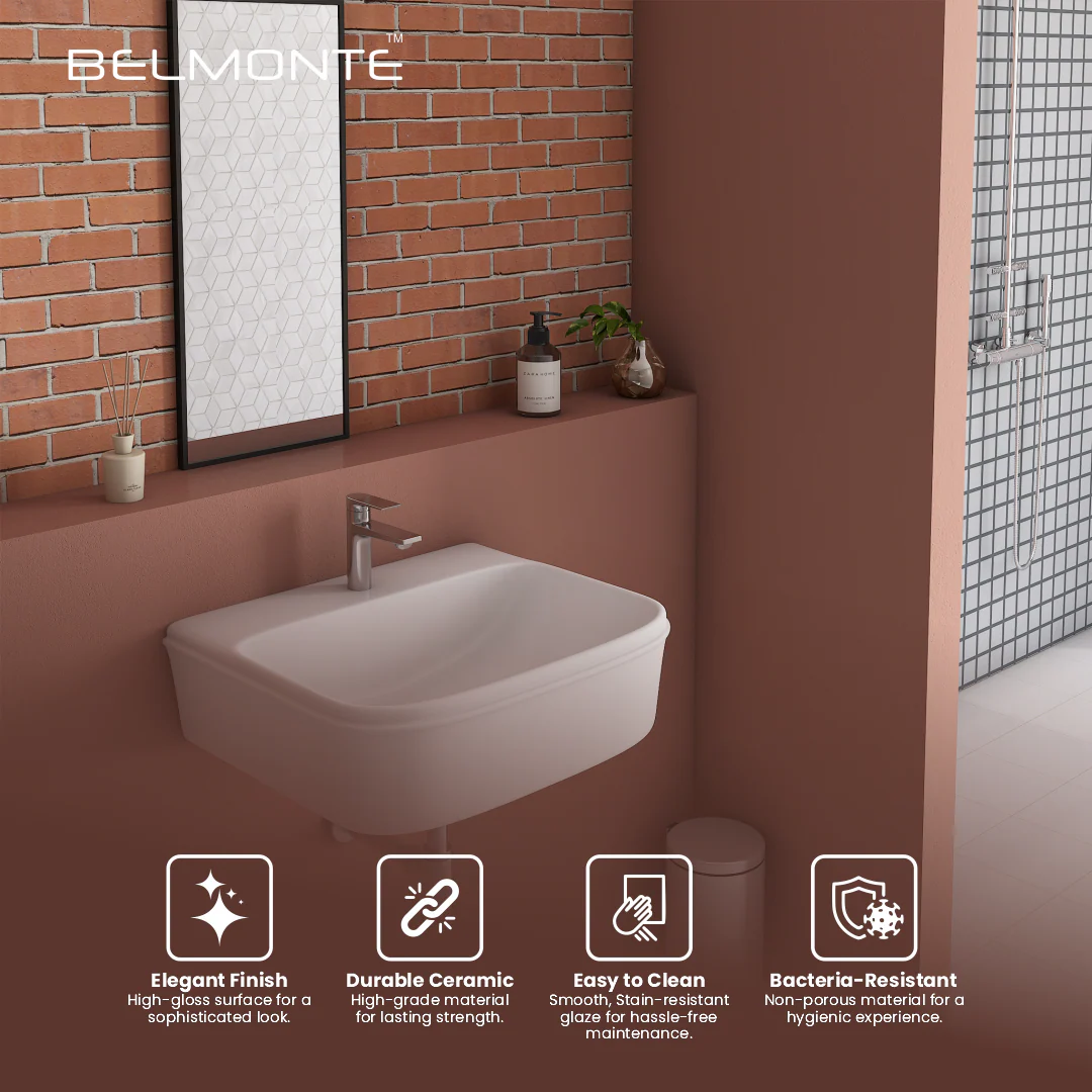 Wall Mounted Wash Basin (Martiz) - Image 4