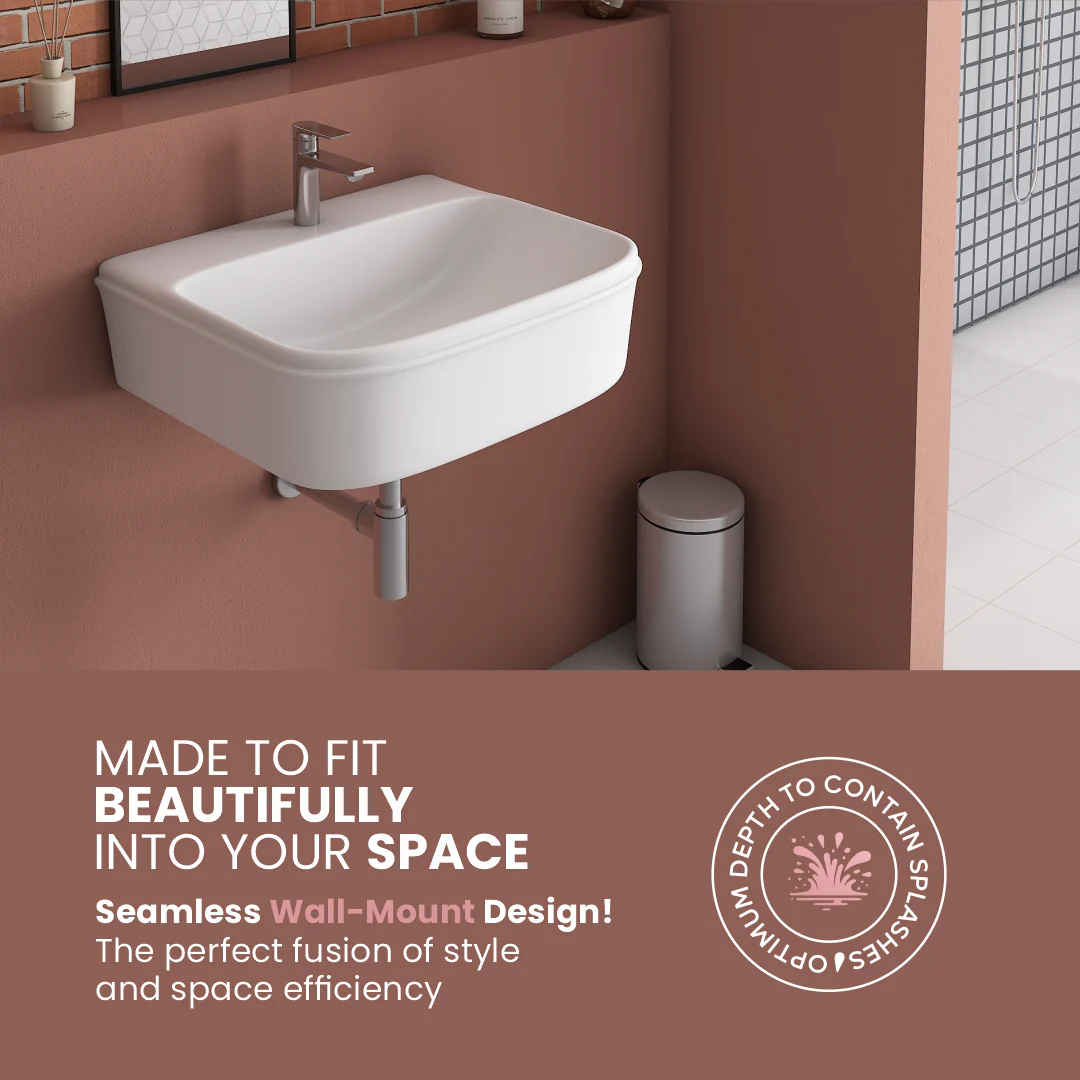 Wall Mounted Wash Basin (Martiz) - Image 6
