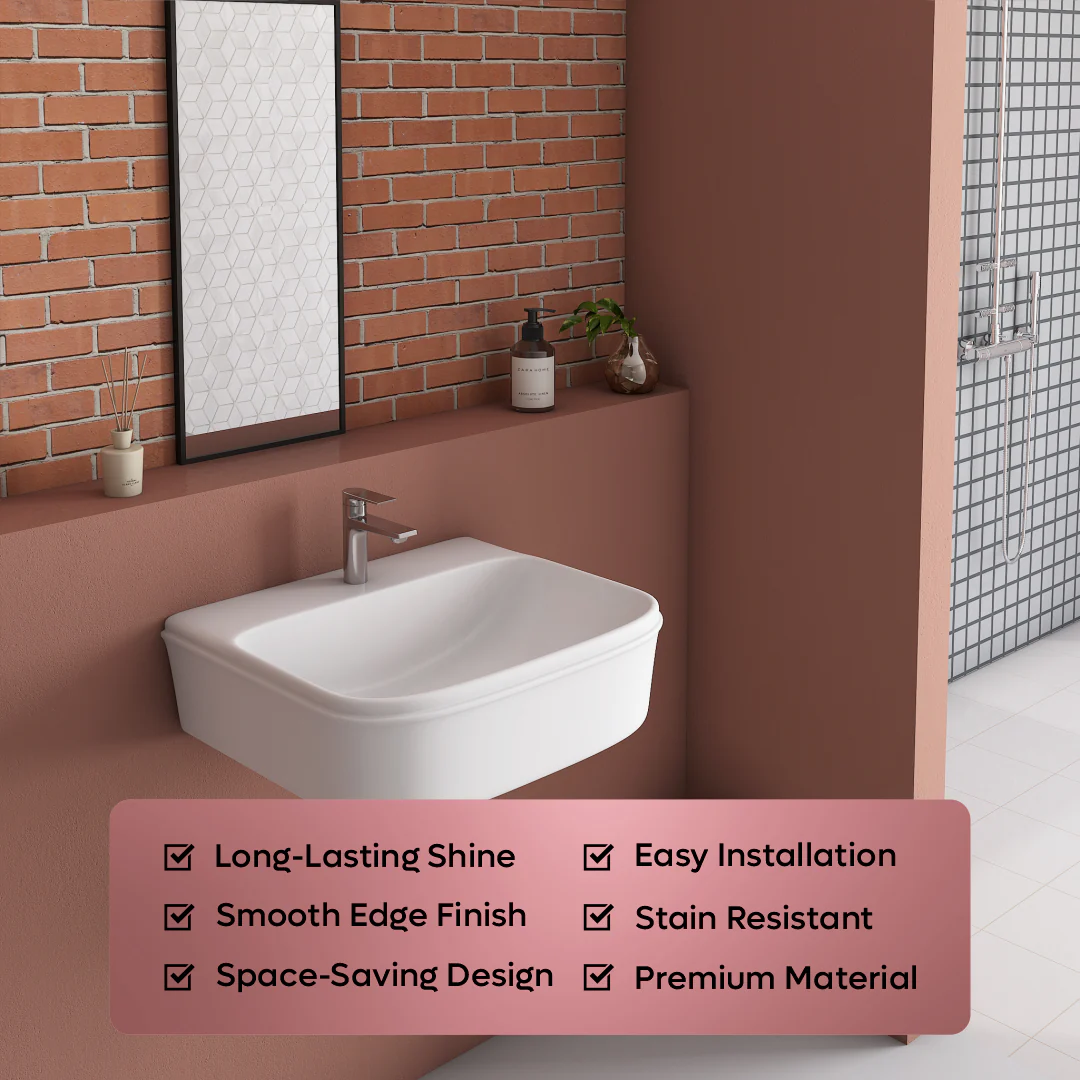 Wall Mounted Wash Basin (Martiz) - Image 7