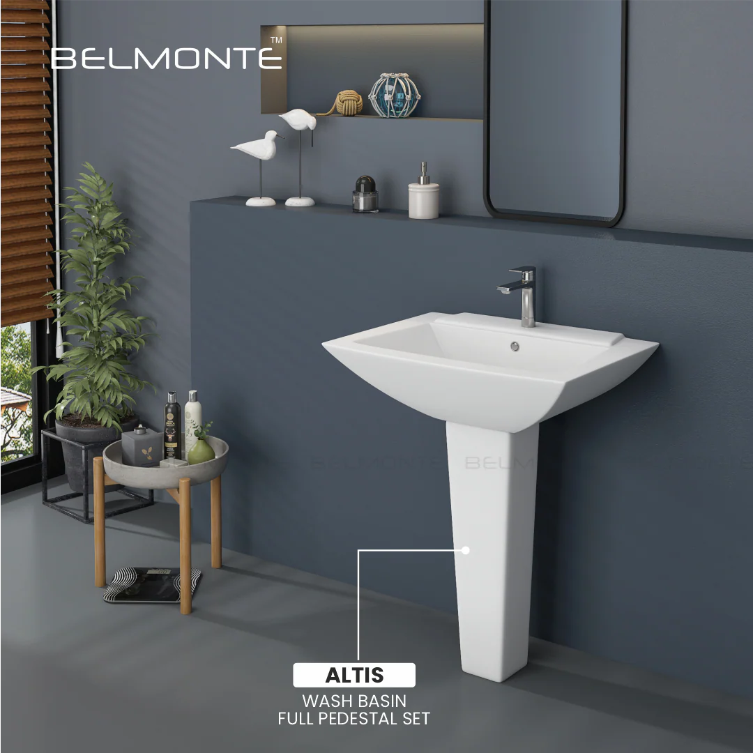 Wash Basin Pedestal Set (Altis) - Image 2