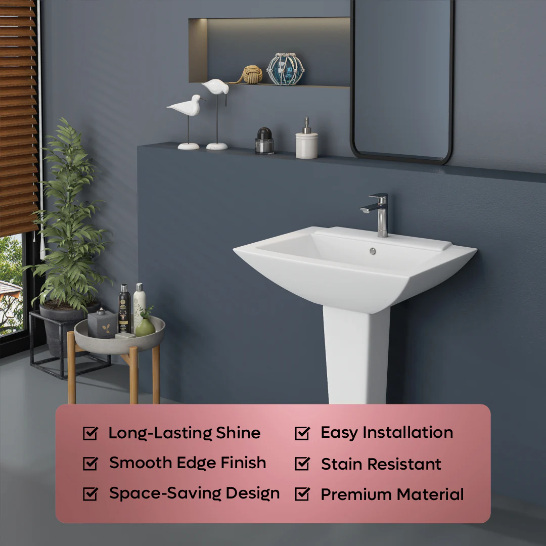 Wash Basin Pedestal Set (Altis) - Image 5