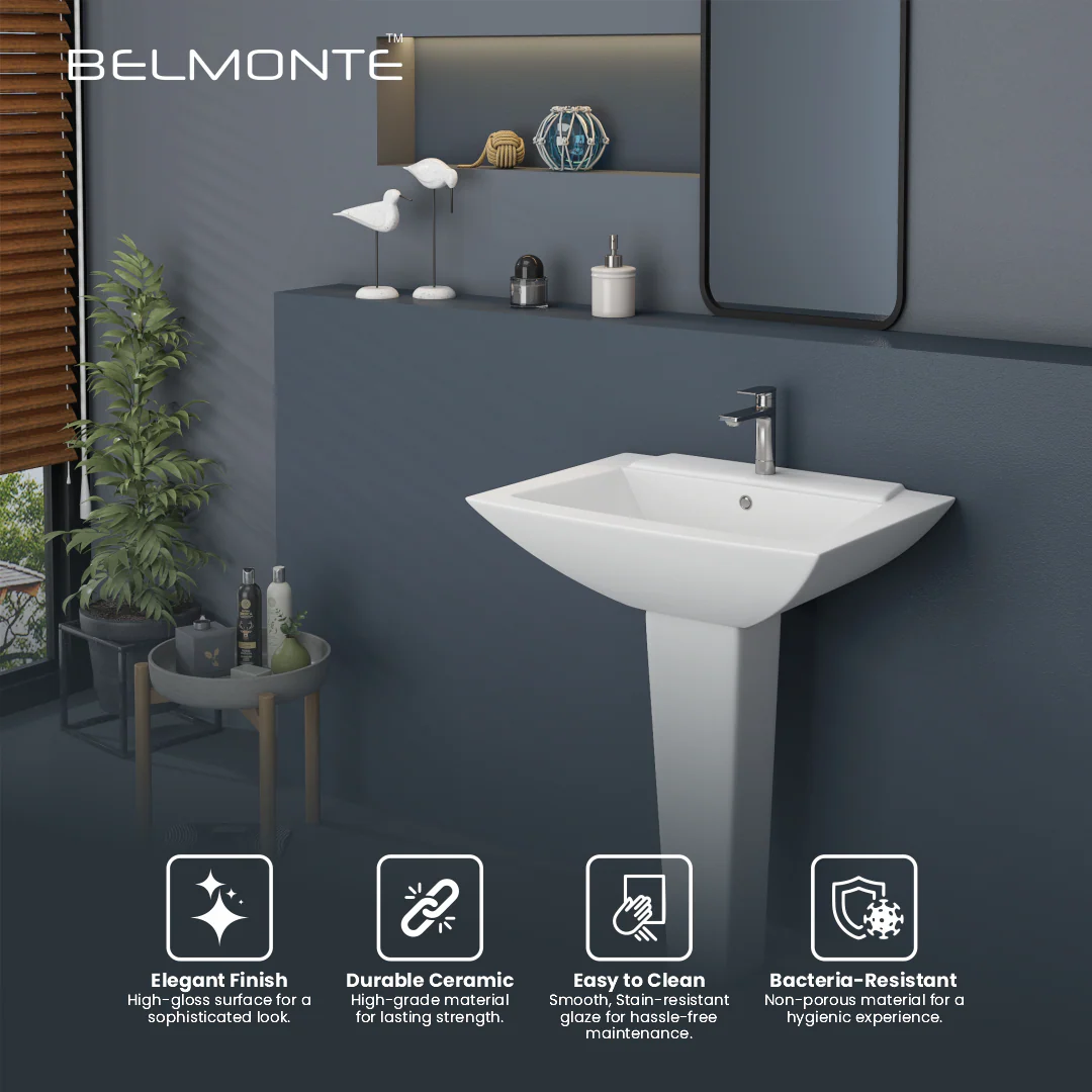 Wash Basin Pedestal Set (Altis) - Image 6