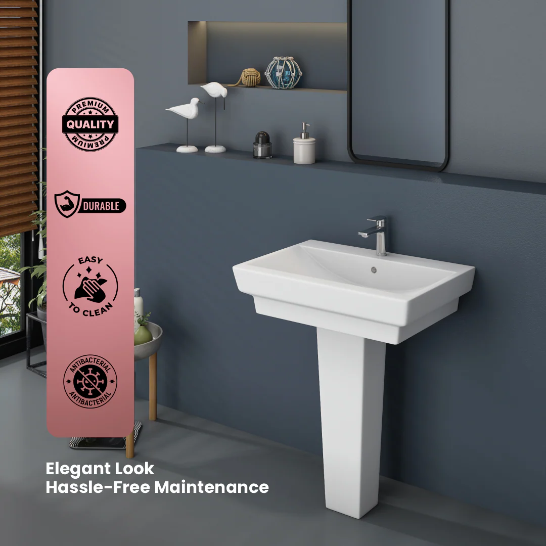 Wash Basin Pedestal Set (Casa) - Image 3