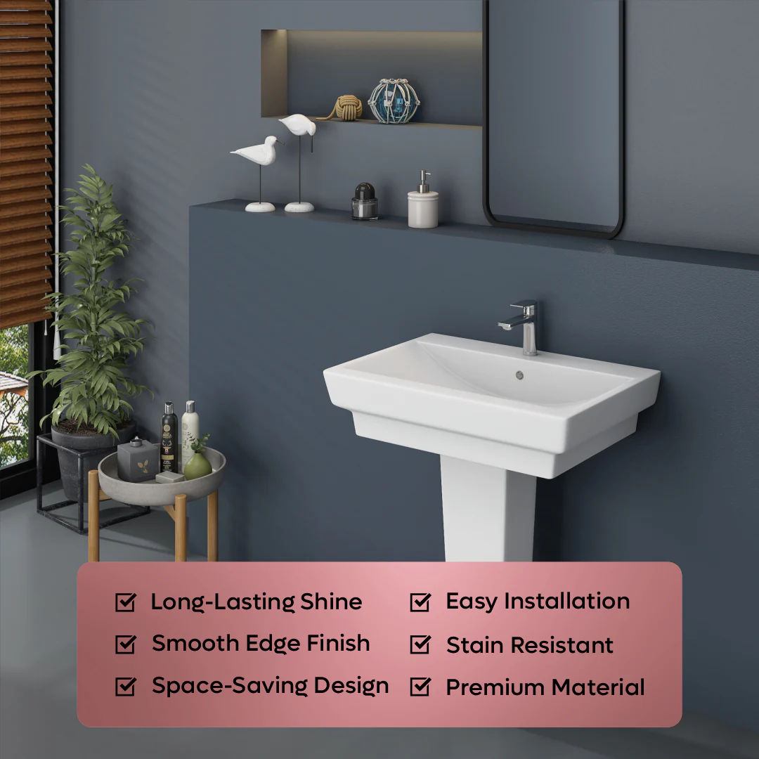 Wash Basin Pedestal Set (Casa) - Image 5